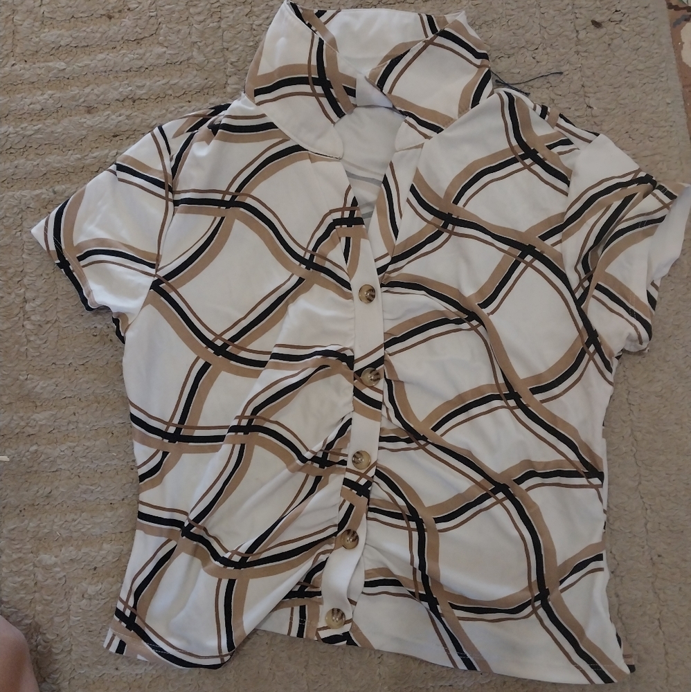 Pre-Buttoned T-Shirt